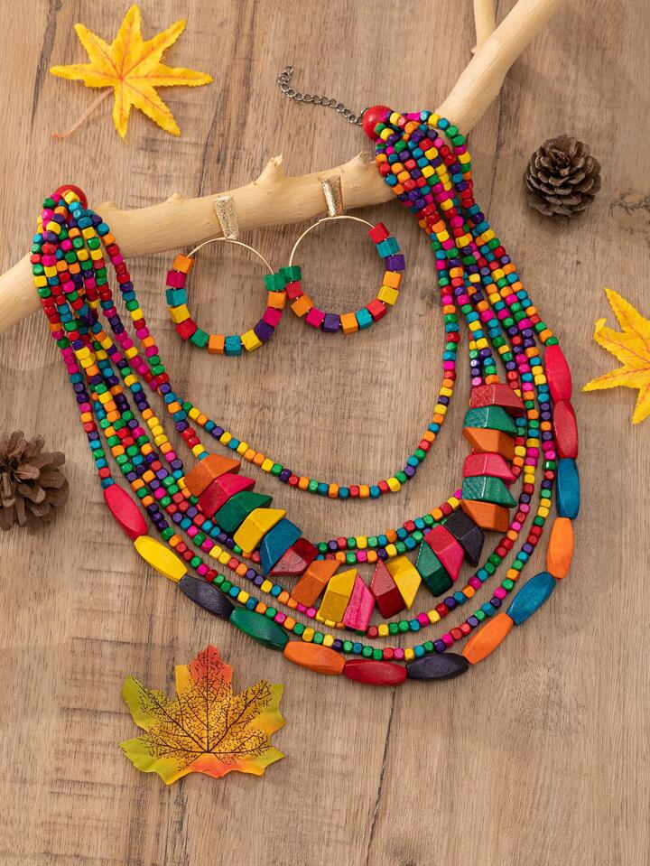 Color Queen Necklace Set