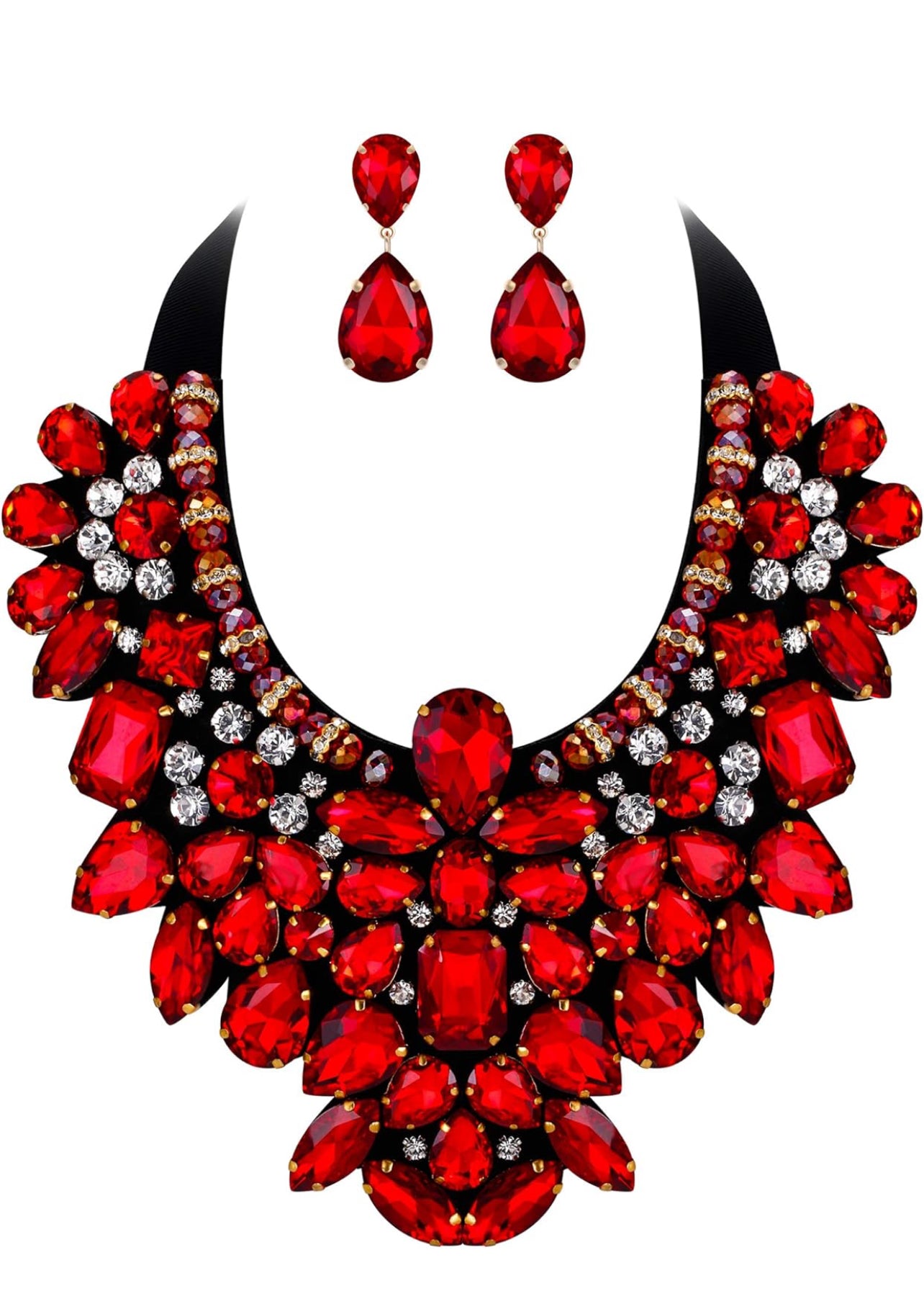 Ruby Red Statement Piece